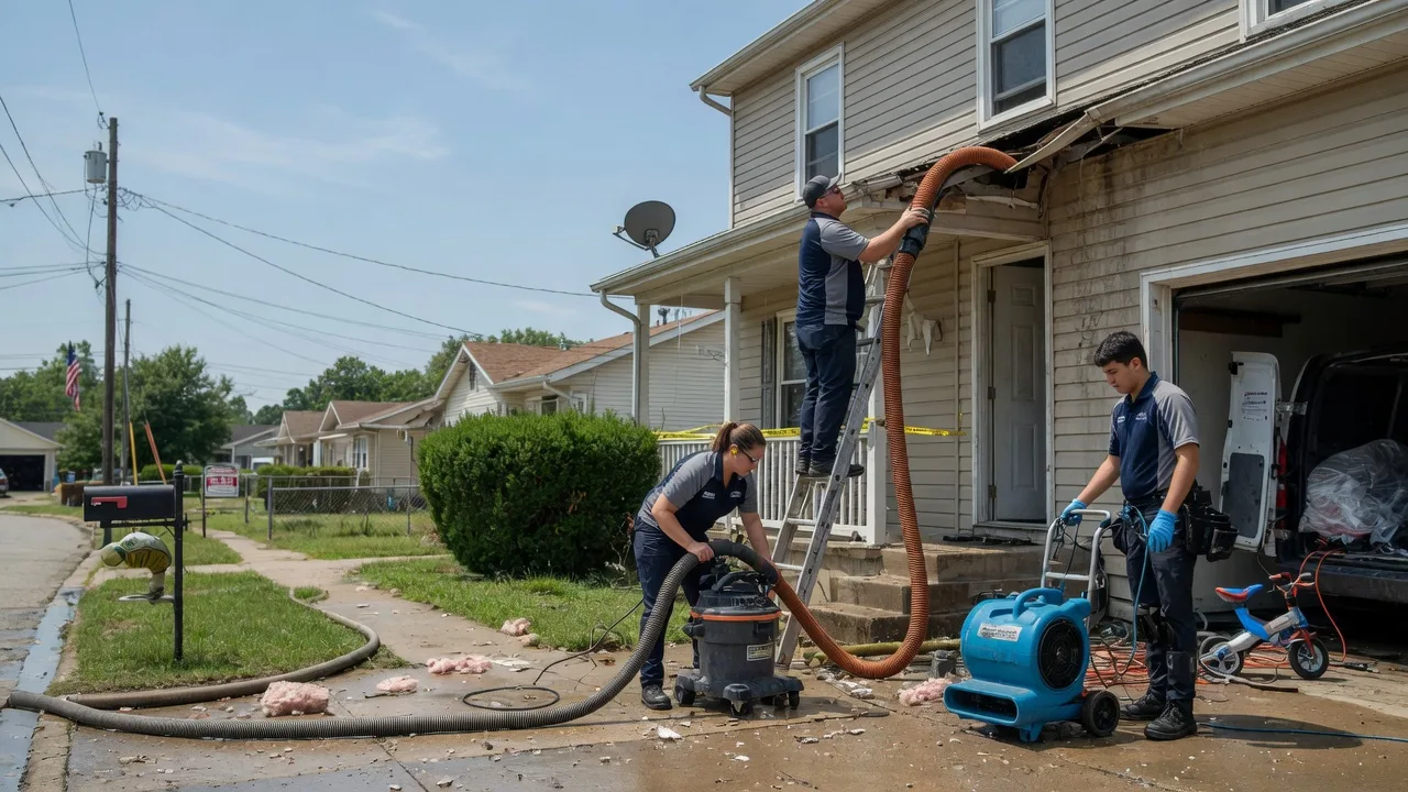 Water Damage Restoration in Fleetville, PA near me